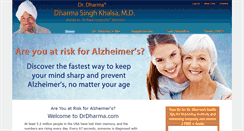 Desktop Screenshot of drdharma.com